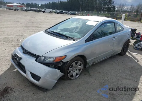 2007 Honda Civic Lx from USA, damaged, VIN 2HGFG12647H551195
